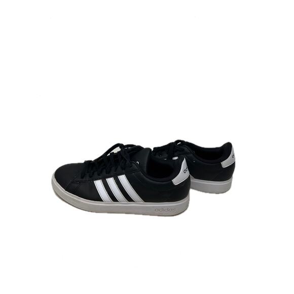 Adidas Men's Black and White Sneakers - Picture 2 of 7